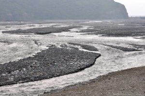 Down to riverbed level. Any gold here?